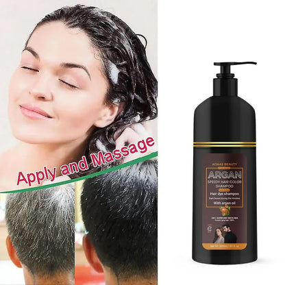 Argan Hair Color Shampoo – 600ml (Pack of 2)