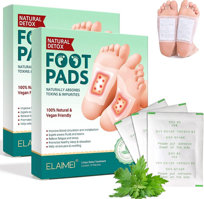 Kinoki Detox Patches Pads for Body Stress Relief (Set of 20)